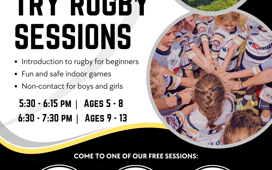 ROOKIE RUGBY FREE “TRY” RUGBY INDOOR TRAINING
